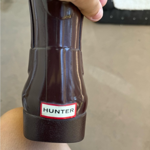 hunter | refined chelsea boots (burgundy) ☔️ - Picture 5 of 16